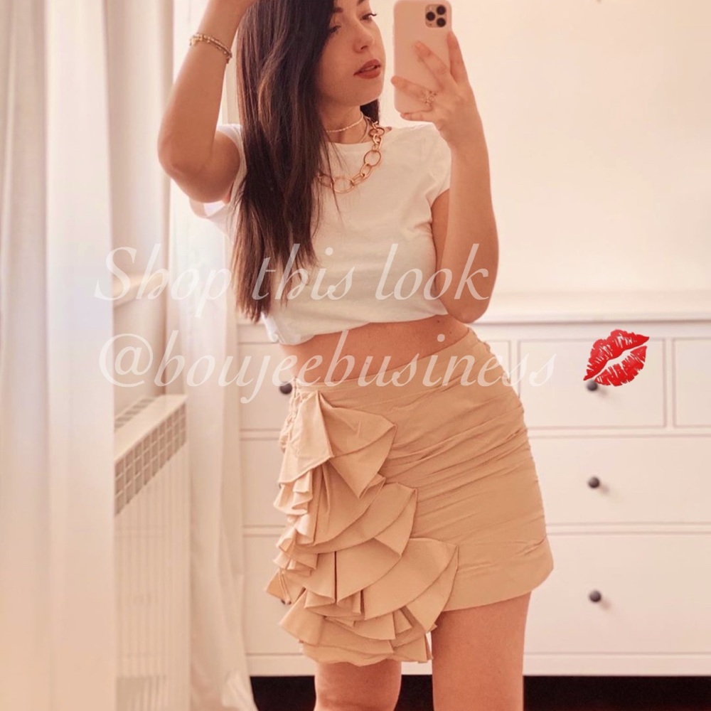 H&M Ruffle Flounced Mini Skirt - Picture 13 of 16